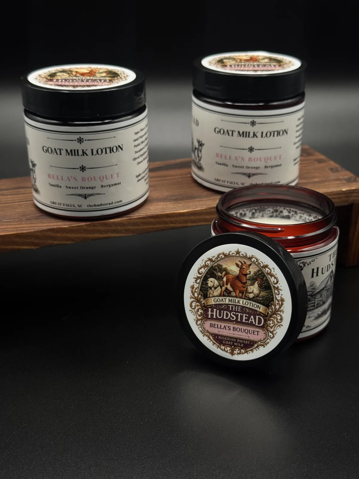 Bella’s Bouquet — handcrafted goat milk product from The Hudstead